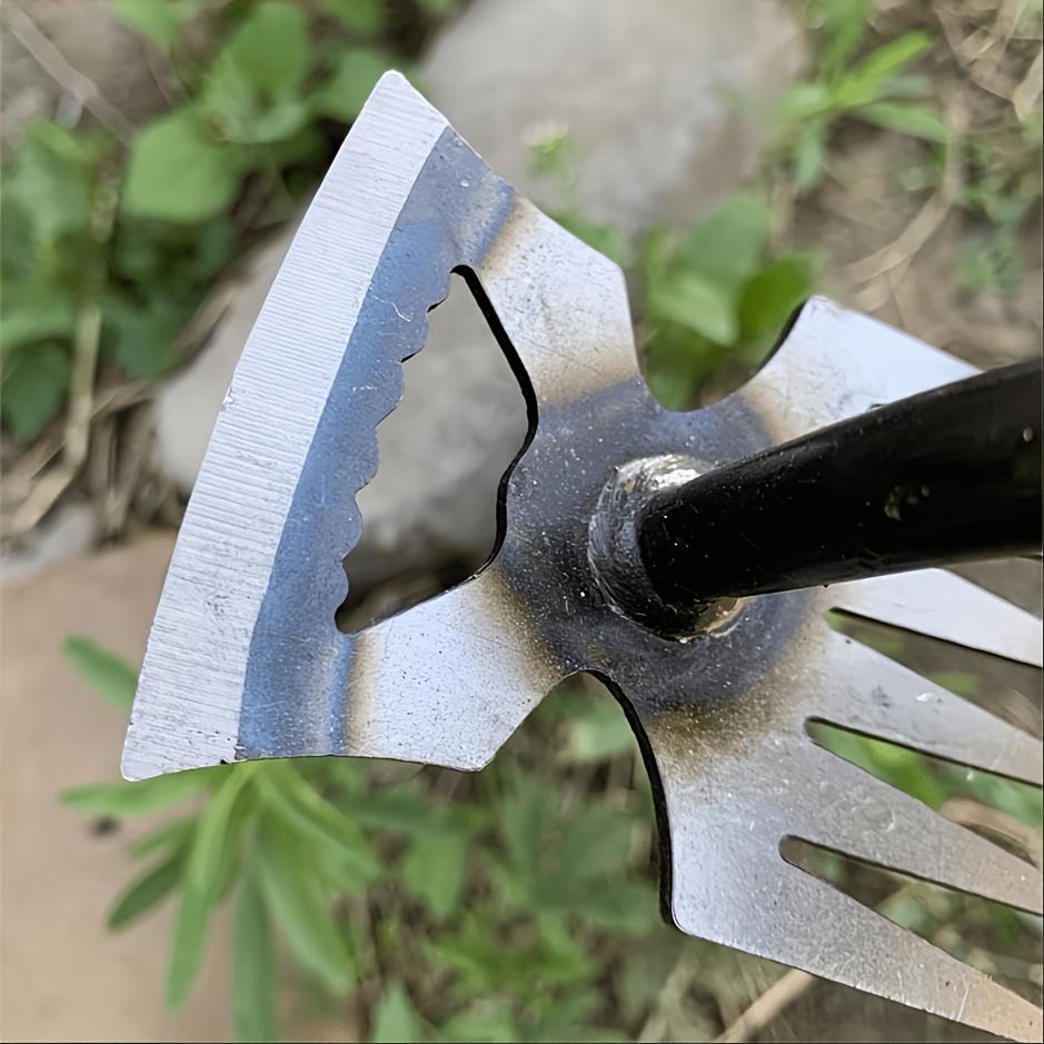 Geüpgraded 2026 Nieuw Model - Robuust Handmatig Wieden Gereedschap - Efficiënte Weder met Lange Steel, Scherpe Blad Wortel Verwijdering - Geschikt voor Tuinen, Boerderijen, Gazons