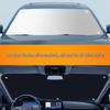 Car Sunshade: Summer Heat Insulation Visor for Front Windshield Protection
