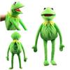 Kermit der Frosch, lustige Plüschpuppe, Handpuppe, Schultasche, Frosch, Tierplüschtier, große Puppe, Bauchredner, Leistungsrequisiten für Babys