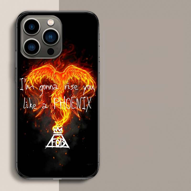 Rock Band FOB Cool Phone Case For Iphone 17 Air 15 Pro 14 Plus 16 Pro Max 17E 16E 12 13 Mini 11 Cover Cute Fundas