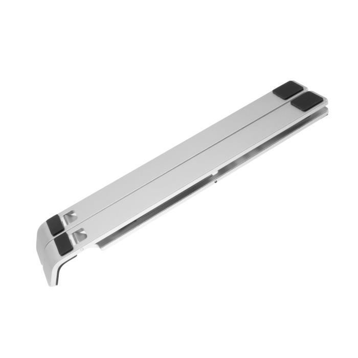 FIXED Frame Fold support pliable en aluminium pour ordinateurs portables et tablettes, argenté