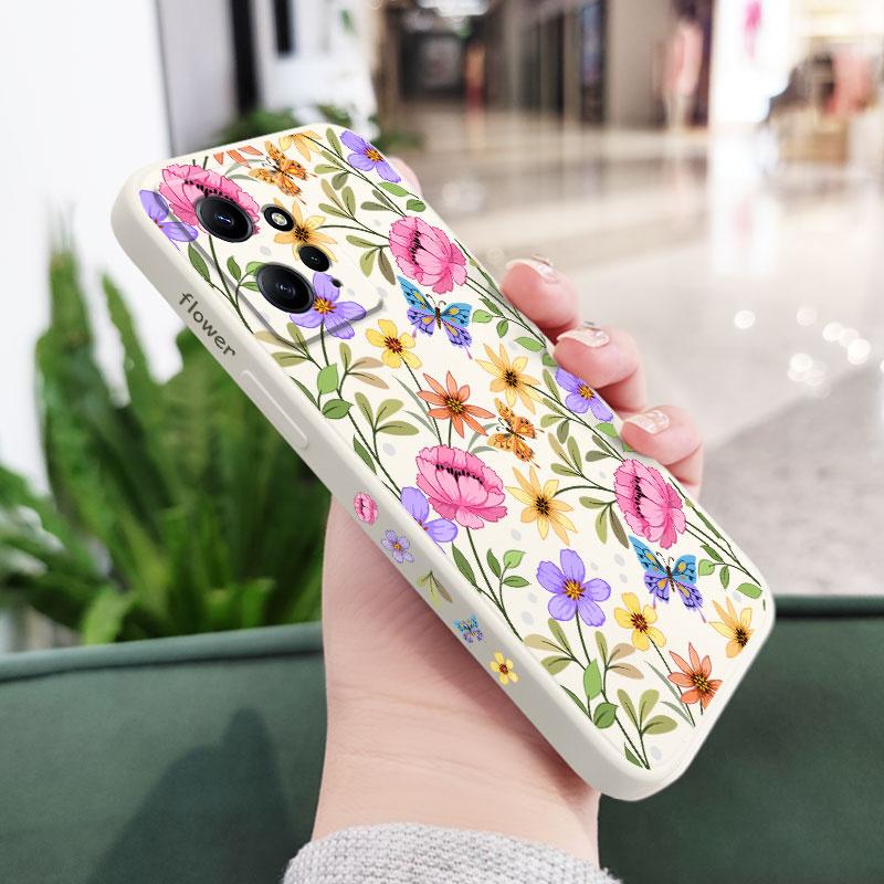 

Exquisite Pattern Phone Case For Xiaomi Redmi Note 14 13 12 12S 11 11S 10 10T 10S 9 9S 8 7 Pro Plus 4G 5G Liquid Silicone Cover Redmi Note 13 4G