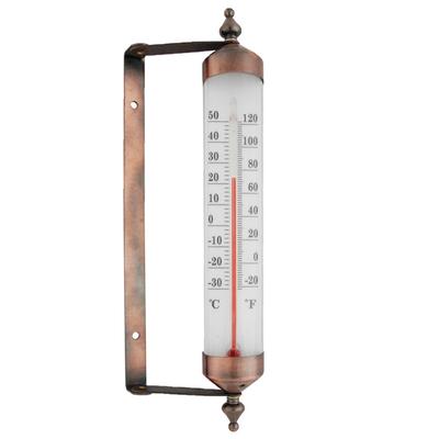 Window Thermometer with Hygrometer Rotary