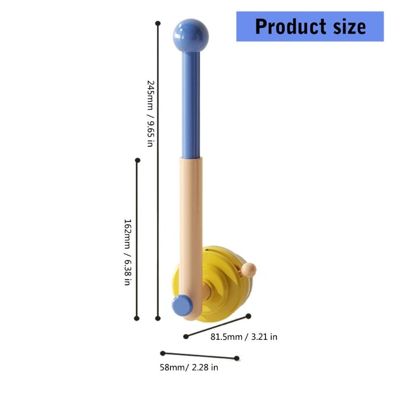 Vibranting Decorative Hook Organizers Holds Multiple Hair Accessories Prevents Tangling Sturdy Plastic Wall Mount