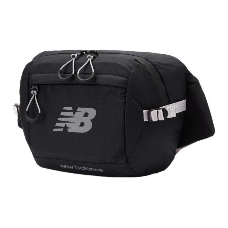 New New Balance Nylon Fanny Pack Regular Unisex Black LAB13135
