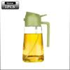 1/3pcs Glass Oil Spray Bottle With Pour Spout Nozzle Olive Dispenser Dual-purpose Camping Bbq Baking Soy Sauce Oven Picnic Tool