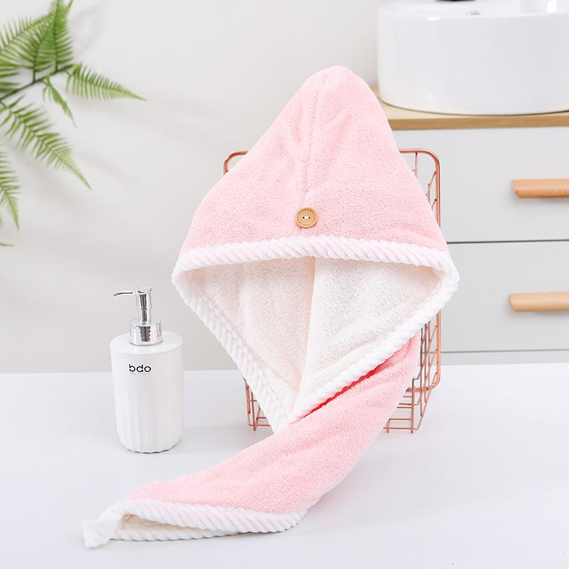 Dry Hair Cap, Super Water Absorption, Quick Drying, Enlarged and Lengthened Hair Wiping, One-piece Long Hair Bath Towel, Women's Bag Head Towel