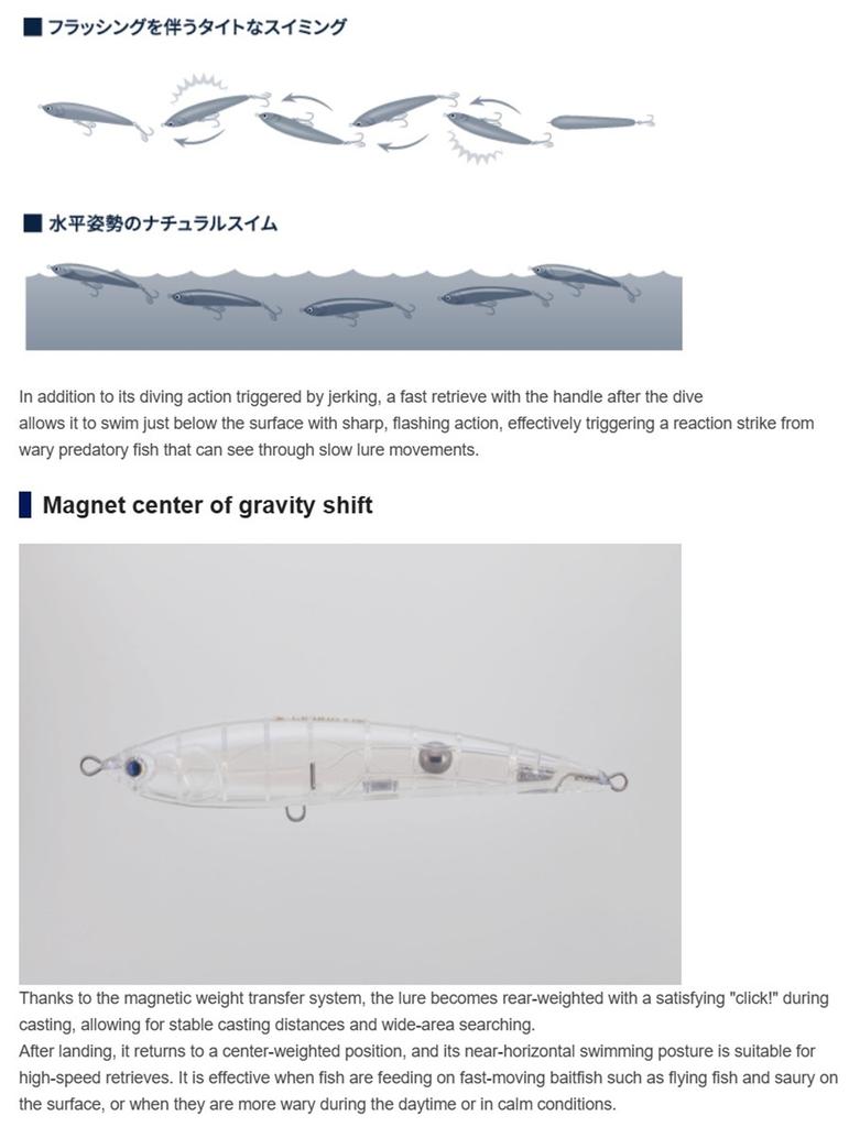 Maria Legato F230 95 grams Floating Lure 006 (4036)