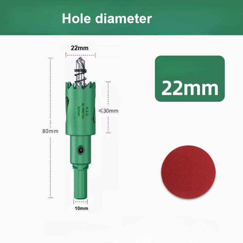 Set de burghie multifuncționale pentru carotă, metal, lemn, plastic – Instrument de tăiere de precizie
