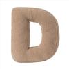 Plush Abc Alphabet Pillow For Children With Sheep Wool Fabric And Soft Support