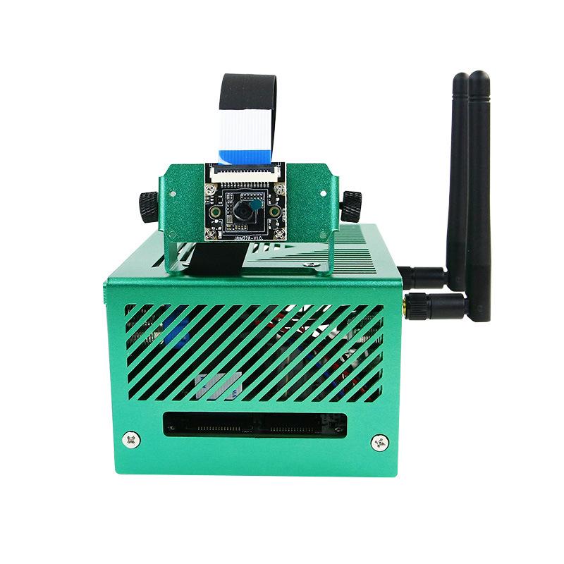 NVIDIA Jetson Nano/NX/TX2 Aluminum Case for Orin - Durable Metal Chassis with Heat Dissipation