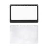 Card Magnifying Glass Mini Magnifying Glass 3X Pocket Magnifier Pocket Magnifying Glass for Reading Fire Starting Survival Tools