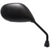 MIRAX Motorcycle Mirror Oval Mirror Right Side 8mm Right Thread