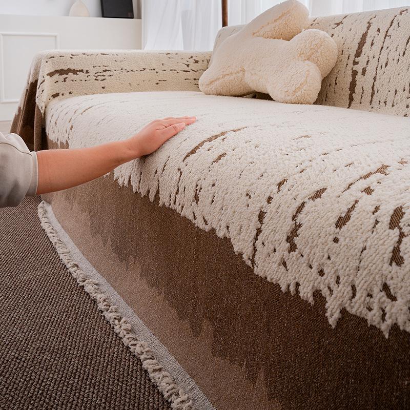 Sofa Cover, Sofa Cover, Simple Light Luxury, Universal Dust-Proof In All Seasons, One-Piece Non-Slip Sofa Towel, Sofa Cushion