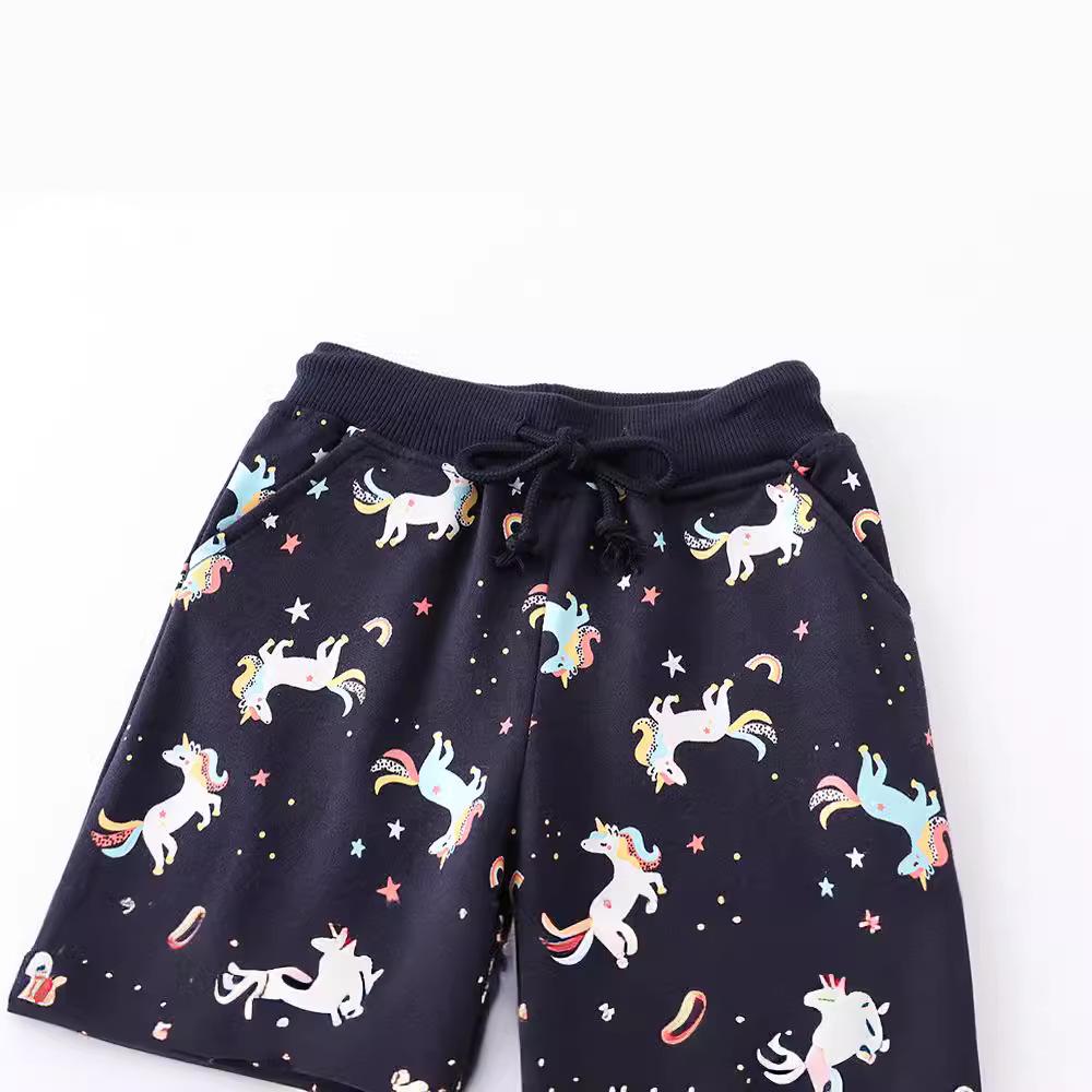 Spring Autumn Kids' Sweatpants: Toddler & Boys' Printed Terry Long Pants