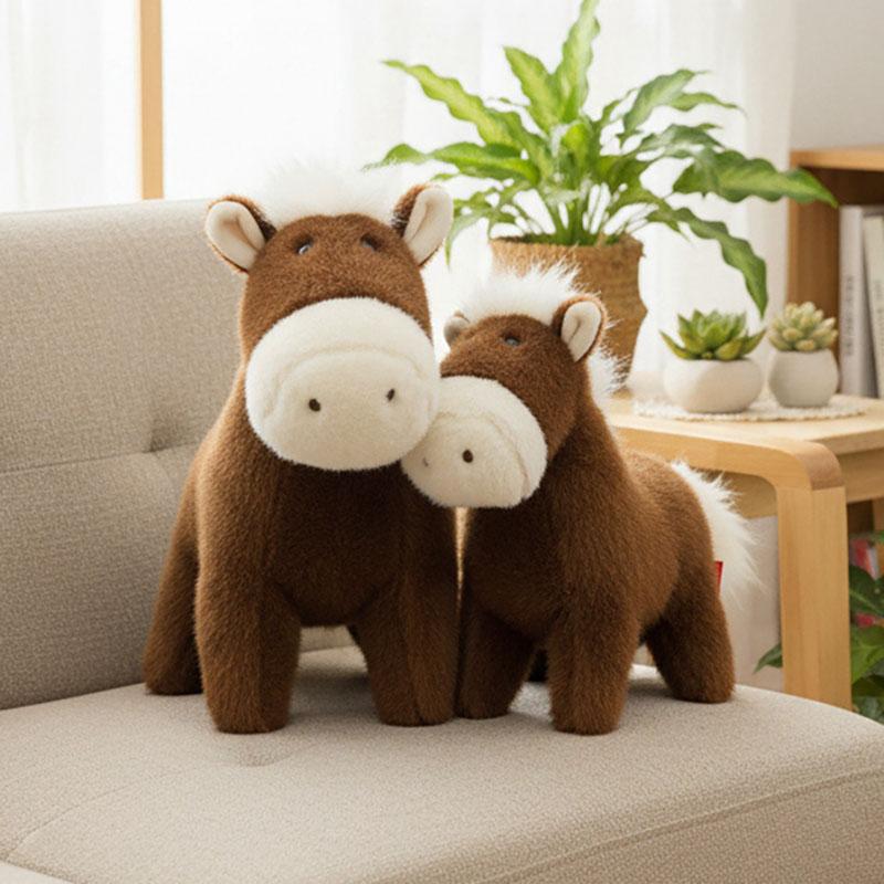 2030Cm Cute Standing Puppy Dog Doll Plush Toy Stuffed Corgi Fox Terrier Golden Retriever Animal Plushie Birthday Gift