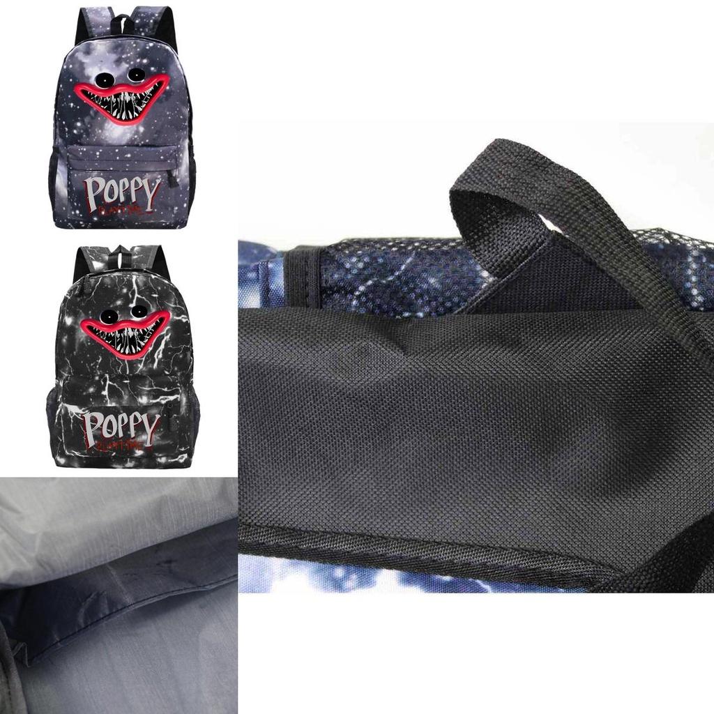 Poppy Playtime Backpack For Kids High Capacity And Breathable School Bag For Boys And Girls
