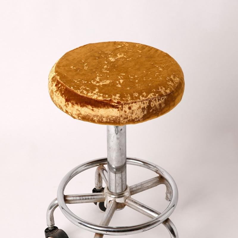 Elegant Colorful Round Stools Covers Stool Slipcover Enhances Home Decoration Suitable for Various Indoor Environment