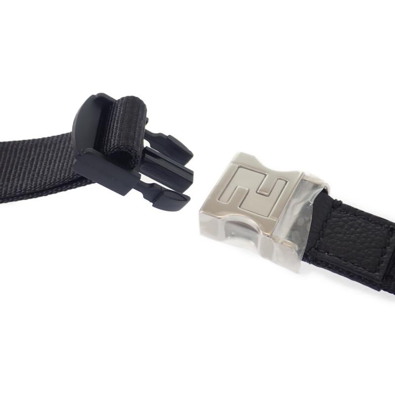 FENDI  7VA605-0AMAC body bag black leather mens