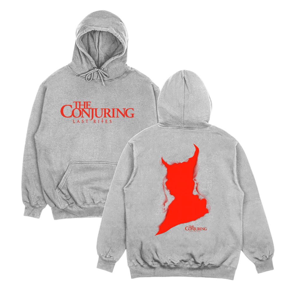

The Conjuring Last Rites Classic Thriller Movie Print Men Plus-size Hoodie Harajuku Casual Simple Outdoor Long-sleeve Sweatshirt 3XL