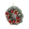 Christmas Garland Vivid Lifelike Pine Needles Christmas Decorative Garland for Front Door Home