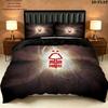 Nottingham Forest Pattern Bedding Quilt Set  Home Decoration  Gift (1 * duvet cover + 2 * pillowcase  without core)