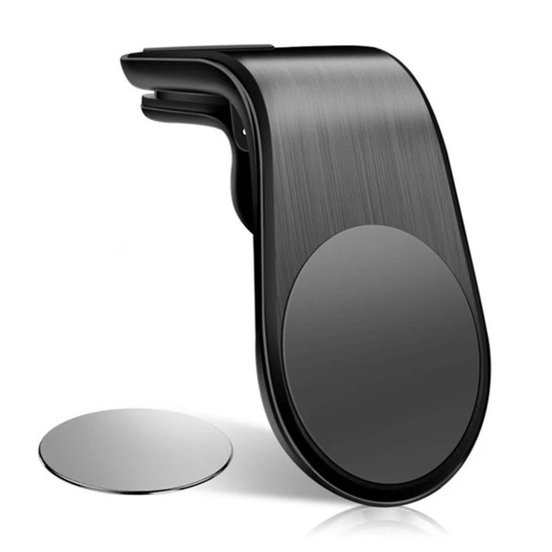 Magnetic Car Phone Holder Metal Stand Accessories For Skoda Kamiq Kodiaq Karoq Yeti Octavia Fabia Rapid Superb Scala Roomster