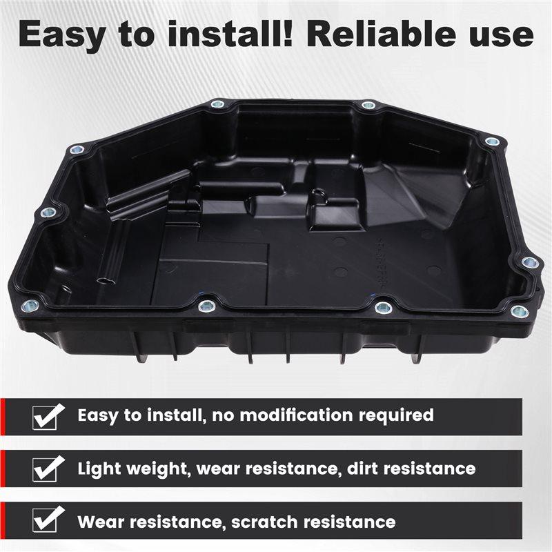 QE-New 31492782 Transmission Oil Pan For Volvo V90 S90 T2 2021- Gearbox Oil Sump Oil Tank Cover Oil Shell