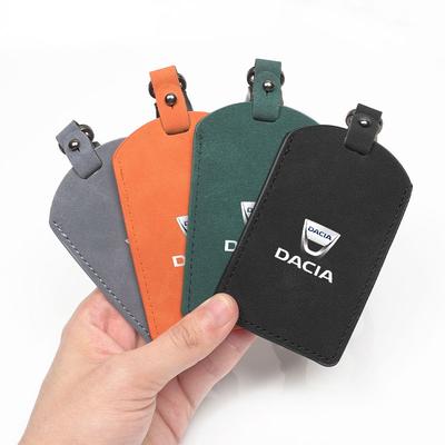 Luxurious High-grade Flip Leather Key Case For Dacia Sandero Duster 2012-2025 Jogger Bigster Spring Logan Stepway Dokker Lodgy