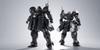 SHEIK MAINLAND ULTRA ACTION TROOPER Serie ZA 11 ZYKLON Anthrazitgrau ABS Montierter Kunststoffmodellbausatz 1/144