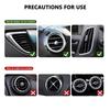 PBMN1 For Skoda Car Air Outlet Folding Drink Coffee Cup Storage Holder Accessories Kamiq MK3 Roomster Rapid Kodiaq Karoq Fabia Enyaq