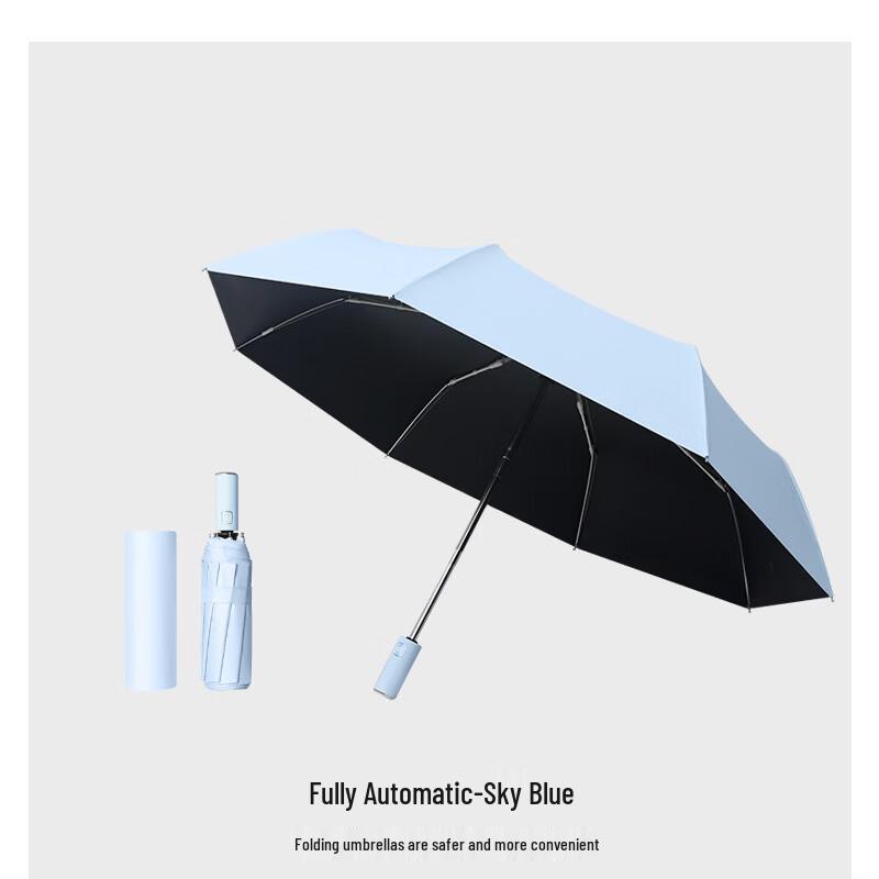 PALONY Automatic 3-Fold Anti-UV Umbrella