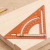 Carpenter Square Tool Adjustable Angle Measuring Layout Tool Woodworking Triangle Ruler For Men Professionals Hobbyists Women