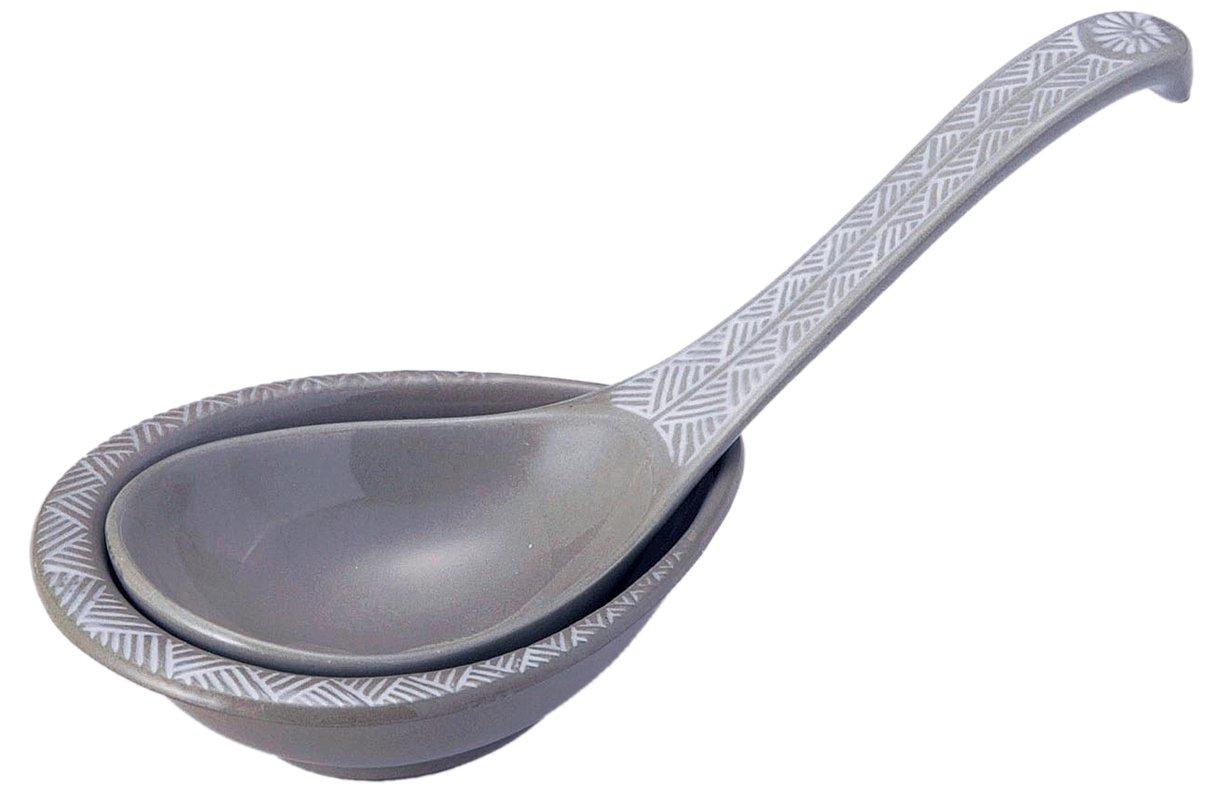 

Ginpo Touki Banko Ware Large Renge with Stand, Flower Mishima, 20011