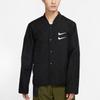 Nike Nsw Swoosh Long Sleeve Single Breasted Jacket Men Jacket Black CU3923-010