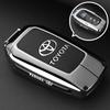 AOY1 Alloy Car Remote Key Case Cover Protect Shell Bag For Toyota Prius Camry Corolla CHR C-HR RAV4 Altis Land Cruiser Prado Avalon