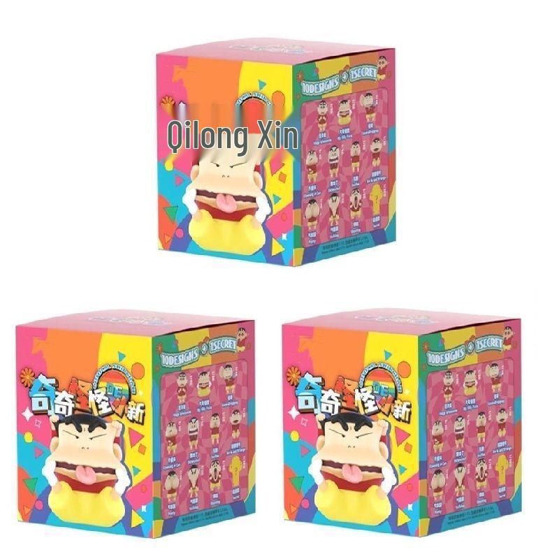 Crayon Shin-chan Blind Box Figure: Trendy Desk Ornament & Birthday Gift