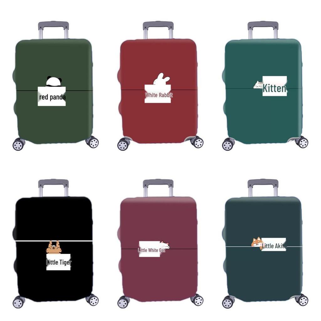 Slim Wear-Resistant Elastic Luggage Protector and Dust Cover