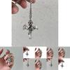 Angel Pendant Necklace For Women Men With Zinc Alloy And Vintage Design
