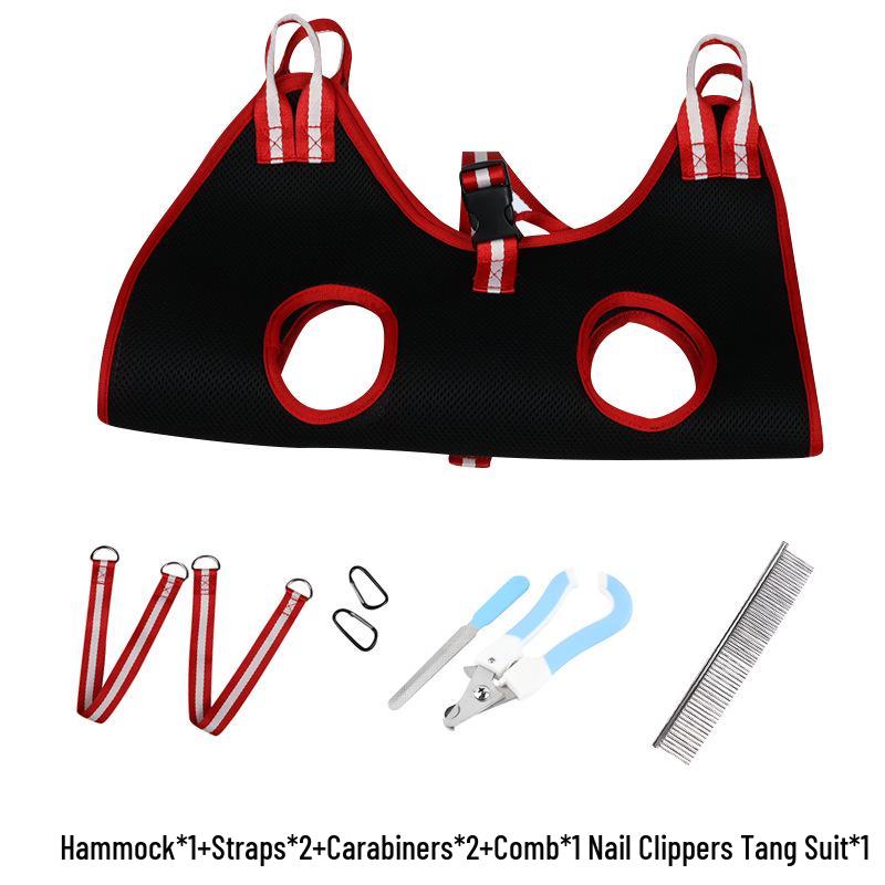 Pet Grooming Hammock for Nail Trimming - Suitable for Cats and Small/Medium Dogs