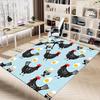 1PC Chicken Egg Extra Large Non-Slip Floor carpet, Office, family, bedroom, Studio - Large Area Rug Indoor Rugs, Vibrant Colors-A278