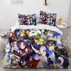 Sword Art Online Bedding Set Anime Duvet Covers King Queen Double Twin Size Adults Kids Bed Linens Single Double Size Decor Home
