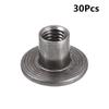 30Pcs M4 M5 M6 M8 M10 T-Nut  Fitting Fastener Hardware Nuts Female Thread