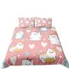 Three-Piece Cat Cover Digital Printing Bedding Model