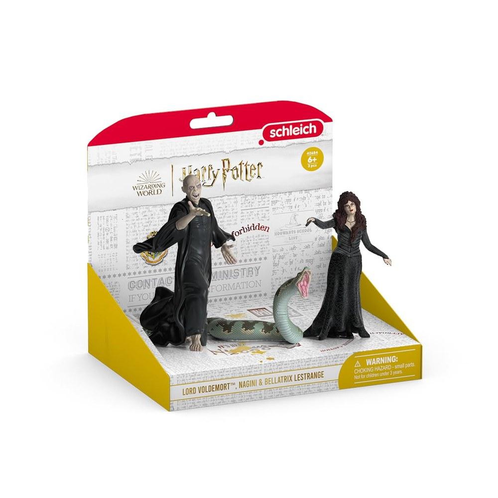 Schleich Harry Potter Series Lord Voldemort Nagini and Bellatrix Lestrange 42684