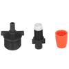 50pcs G1/2 Male Thread Water Spray Head Easy To Install Garden Spray Head  Seedling Cultivation