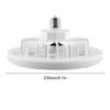 E27 Ceiling Fan Lamp 30W Remote Control Integrated Ceiling Fan Light Removable Illumination Fan Light for Living Room Bedroom