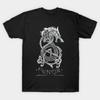 Men's Casual Skull Graphic Print Short Sleeve T-Shirt Crew Neck Streetwear Camiseta Masculina Summer Fashion Daily Tops Tees