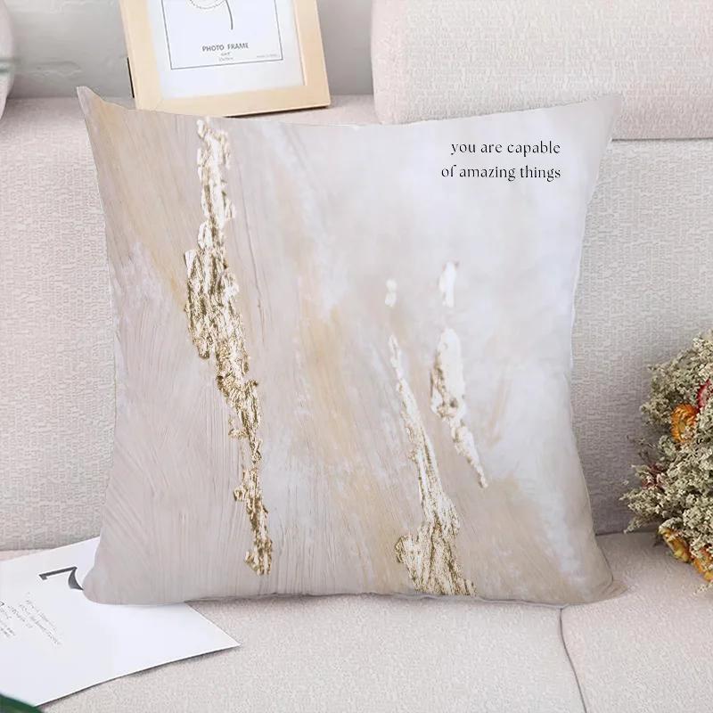 

Watercolor Abstract Painted Cushion Cover Couch Pillows Decorative Pillowcases Cushions for Decorative Sofa Pillow × 66x66cm