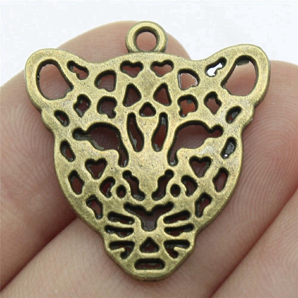 Charms Tiger Lion Wolf Pendants Kids' Jewelry Materials QC131